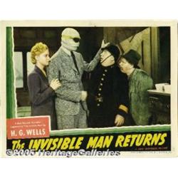 The Invisible Man Returns (Universal, 1940). Lobb