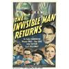 Image 1 : The Invisible Man Returns (Universal, 1940). One 