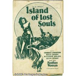 Island of Lost Souls (Paramount, 1933) Pressbook 
