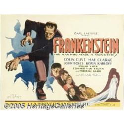 Frankenstein (Universal, 1931) Half Sheet (22" X 