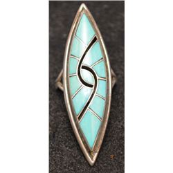 ZUNI INDIAN RING (AMY AND DICK QUANDELACY)