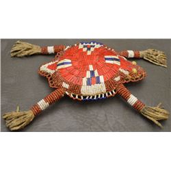 SIOUX INDIAN BEADED FETISH