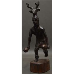 SERI INDIAN IRON WOOD CARVED FIGURE