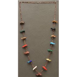 ZUNI FETISH NECKLACE