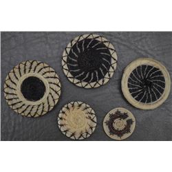 PAPAGO INDIAN HORSE HAIR BASKETS