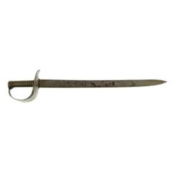 19th CENTURY EUROPEAN NAVAL CUTLASS