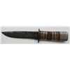 Image 2 : WWII US THEATRE MADE FIGHTING KNIFE.