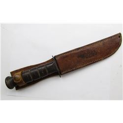 VIETNAM ERA USMC KA-BAR BOWIE FIGHTING KNIFE