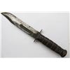 Image 3 : VIETNAM ERA USMC KA-BAR BOWIE FIGHTING KNIFE