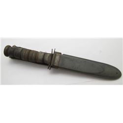 WWII USN MK2 KA-BAR FIGHTING KNIFE