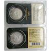 Image 2 : 2000 & 2004 AMERICAN SILVER EAGLES