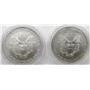 Image 2 : 2011 NO COA & 2007 AMERICAN SILVER EAGLES