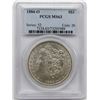 Image 1 : 1884-O MORGAN SILVER DOLLAR PCGS MS63