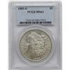 Image 1 : 1885-O MORGAN SILVER DOLLAR PCGS MS63