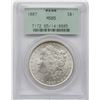 Image 1 : 1887 MORGAN SILVER DOLLAR PCGS MS65