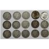 Image 1 : BARBER DIME LOT of 15 COINS