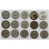 Image 2 : BARBER DIME LOT of 15 COINS