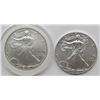 Image 1 : 2003 & 2012 .999 SILVER ONE OUNCE EAGLE