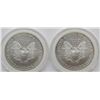 Image 2 : 2003 & 2003 .999 SILVER ONE OUNCE EAGLE