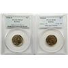 Image 1 : 2-PCGS BUFFALO NICKELS: 1938-D MS66