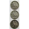 Image 2 : 1917-D OBV, 1918-D, & 1921-S WALKING LIBERTY HALVE