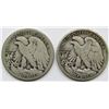 Image 2 : 1927-S & 1929-S WALKING LIB HALVES