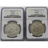 Image 1 : 1880-S NGC AU 58 & 1880-O NGC AU 50 MORGAN $