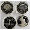 Image 2 : 3-SILVER COMMEM DOLLARS: