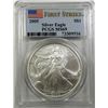 2005 AMERICAN SILVER EAGLE PCGS MS 69