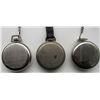 Image 2 : 3-WESTCLOX POCKET WATCHES; BULLS EYE,