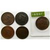 Image 1 : 5-LARGE CENTS: