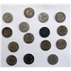 Image 2 : BARBER DIME LOT of 15 COINS