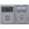 Image 2 : 2- PCGS graded Mercury Dimes