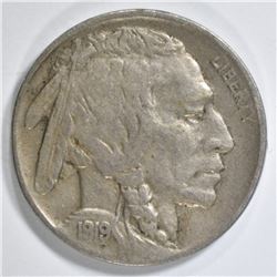 1919-D BUFFALO NICKEL VF