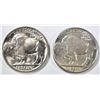 Image 2 : 1936-S CH BU & 38-D GEM BU BUFFALO NICKELS