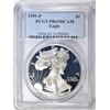 Image 1 : 1999-P AMERICAN SILVER EAGLE, PCGS PR-69 DCAM