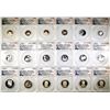 Image 2 : 2009-S 18-COIN SILVER PROOF SET  ANACS PR-70 DECAM