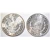 Image 2 : 1881-S & 1881-O MORGAN DOLLARS  CH BU