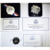 Image 1 : 3 COMMEM COINS:  2006  SILVER DOLLAR FRANKLIN