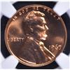 Image 2 : 1967 SMS LINCOLN CENT, NGC MS-68 RED