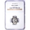 Image 1 : 1967 SMS JEFFERSON NICKEL, NGC MS-67 CAMEO