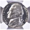 Image 2 : 1967 SMS JEFFERSON NICKEL, NGC MS-67 CAMEO