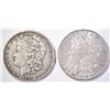 Image 1 : 1880-O AU/BU & 1889-O VF MORGAN DOLLARS