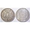 Image 2 : 1880-O AU/BU & 1889-O VF MORGAN DOLLARS