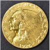 Image 1 : 1926 $2.5 GOLD INDIAN BU