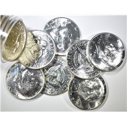 1965 SMS ROLL OF KENNEDY HALF DOLLARS