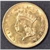 Image 1 : 1857 GOLD DOLLAR CH BU