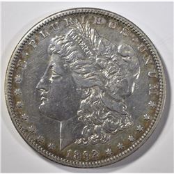 1892-S MORGAN DOLLAR AU OLD CLEANING
