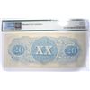 Image 2 : 1862 $20 CSA PMG 45 CHOICE EXTREMELY FINE