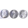 Image 1 : (3) MORGANS: 1881-S, 1882-O, 1887 CH BU